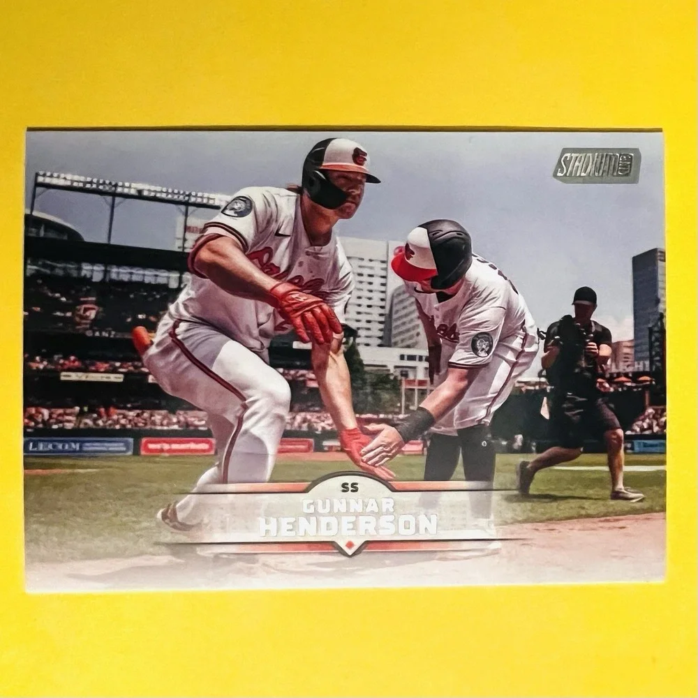2025 Topps Stadium Club Baseball‎ Gunnar Henderson #96 Baltimore Orioles